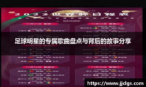 足球明星的专属歌曲盘点与背后的故事分享